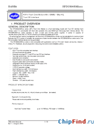 Datasheet HFDOM40S6RXXX manufacturer Hanbit