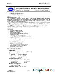 Datasheet HFDOM44P-256Sx manufacturer Hanbit