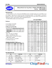 Datasheet HMD1M32M2G manufacturer Hanbit