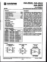 Datasheet HA7-2622 manufacturer Harris
