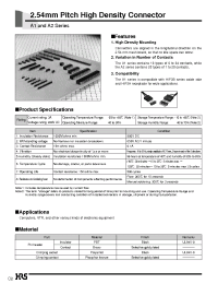 Datasheet A1-10PA-2.54DSA manufacturer Hirose