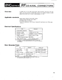 Datasheet BNC-LR(03) manufacturer Hirose