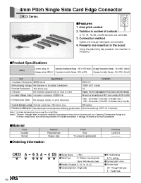 Datasheet CR23-6SA-4E производства Hirose