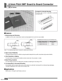 Datasheet DF16-34DS-0.5V manufacturer Hirose