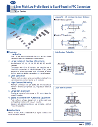 Datasheet DF23C-10DS-0.5V manufacturer Hirose
