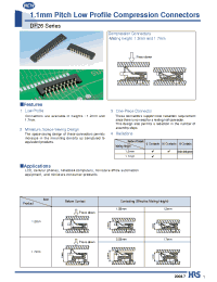 Datasheet DF26A1.7-16CP-1.1V manufacturer Hirose