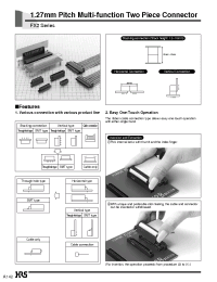 Datasheet FX2C1-32S-1.27DSAL manufacturer Hirose