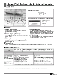 Datasheet FX6A-100S-0.8SV manufacturer Hirose