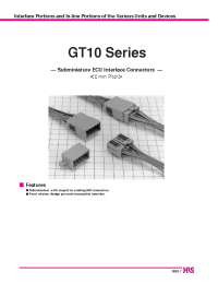 Datasheet GT10-16DP-DS manufacturer Hirose