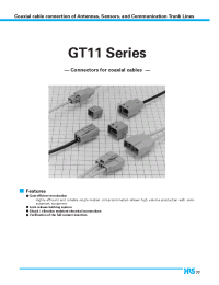 Datasheet GT11-2428SCF manufacturer Hirose