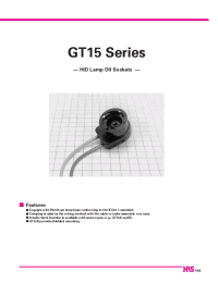 Datasheet GT15T-2024SCF manufacturer Hirose