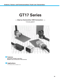 Datasheet GT17V-6DS-SC manufacturer Hirose