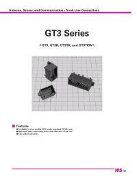 Datasheet GT3TK-36DP-DSA manufacturer Hirose