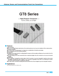 Datasheet GT8-14DS-2C manufacturer Hirose