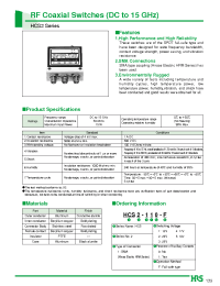 Datasheet HCS2-110-F manufacturer Hirose