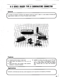 Datasheet HDBB-15PF manufacturer Hirose