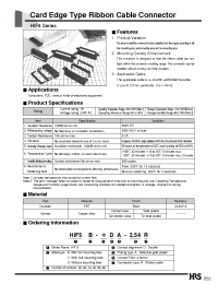 Datasheet HIF5B-40DA-2.54R manufacturer Hirose