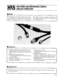 Datasheet HR22-12WTRP-20SC manufacturer Hirose