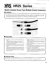 Datasheet HR25-9J-20SC manufacturer Hirose