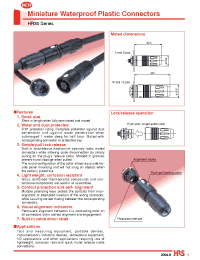 Datasheet HR30-6J-10SD manufacturer Hirose