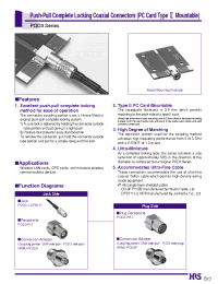 Datasheet HRMJ-POD3J manufacturer Hirose