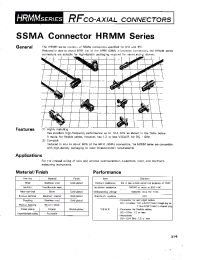 Datasheet HRMM-300-5E manufacturer Hirose