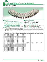 Datasheet HSC-AT11CS-A14 manufacturer Hirose