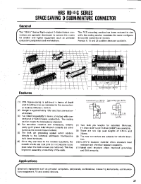 Datasheet RDBG1-25SE1 manufacturer Hirose