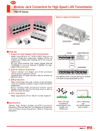 Datasheet TM21R-5B-4848D-LP manufacturer Hirose