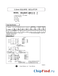 Datasheet ESI-3EAR1.880G01-T manufacturer Hitachi Metals