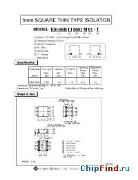 Datasheet ESI-5BBR0.881M01-T производства Hitachi Metals