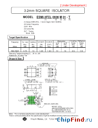 Datasheet ESMI-3FCL0.836 manufacturer Hitachi Metals