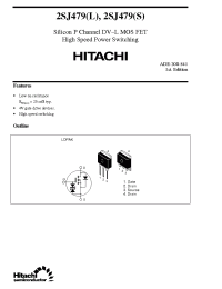 Datasheet 2SJ479S manufacturer Hitachi