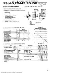 Datasheet 2SJ50 производства Hitachi