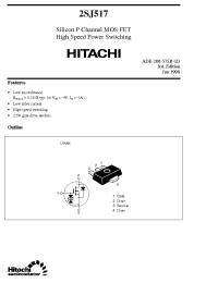 Datasheet 2SJ517 manufacturer Hitachi