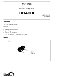 Datasheet 2SK1335 manufacturer Hitachi
