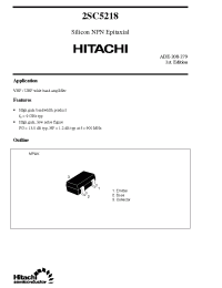 Datasheet 2SK1335S производства Hitachi