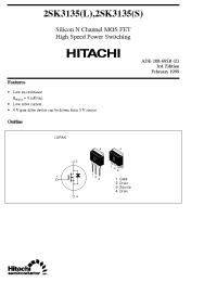 Datasheet 2SK3135 manufacturer Hitachi