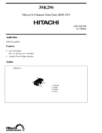 Datasheet 2SK3155 manufacturer Hitachi