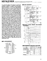 Datasheet 74LS162 manufacturer Hitachi