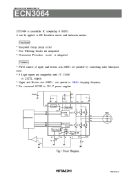 Datasheet ECN3064 manufacturer Hitachi