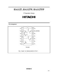 Datasheet HA1127P manufacturer Hitachi