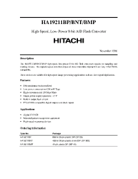 Datasheet HA19211BMP manufacturer Hitachi