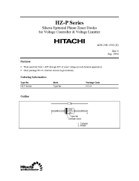 Datasheet HA-P manufacturer Hitachi