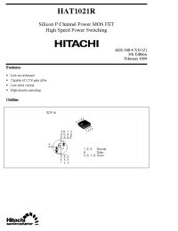 Datasheet HAT1021R manufacturer Hitachi