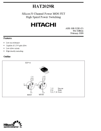 Datasheet HAT2029R manufacturer Hitachi