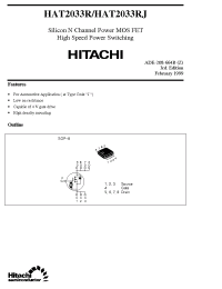 Datasheet HAT2033 производства Hitachi