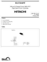 Datasheet HAT2049T manufacturer Hitachi