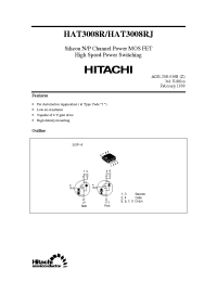 Datasheet HAT3008RJ manufacturer Hitachi