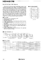 Datasheet HD14517B manufacturer Hitachi